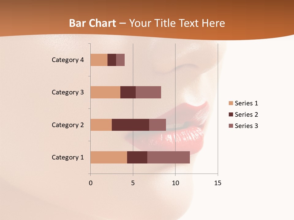 Purity White Closeup PowerPoint Template