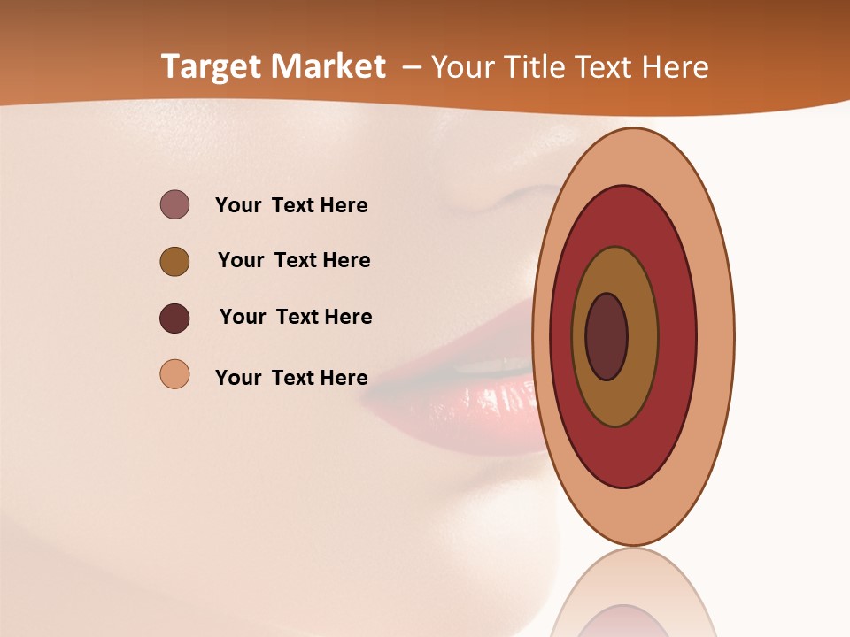 Purity White Closeup PowerPoint Template