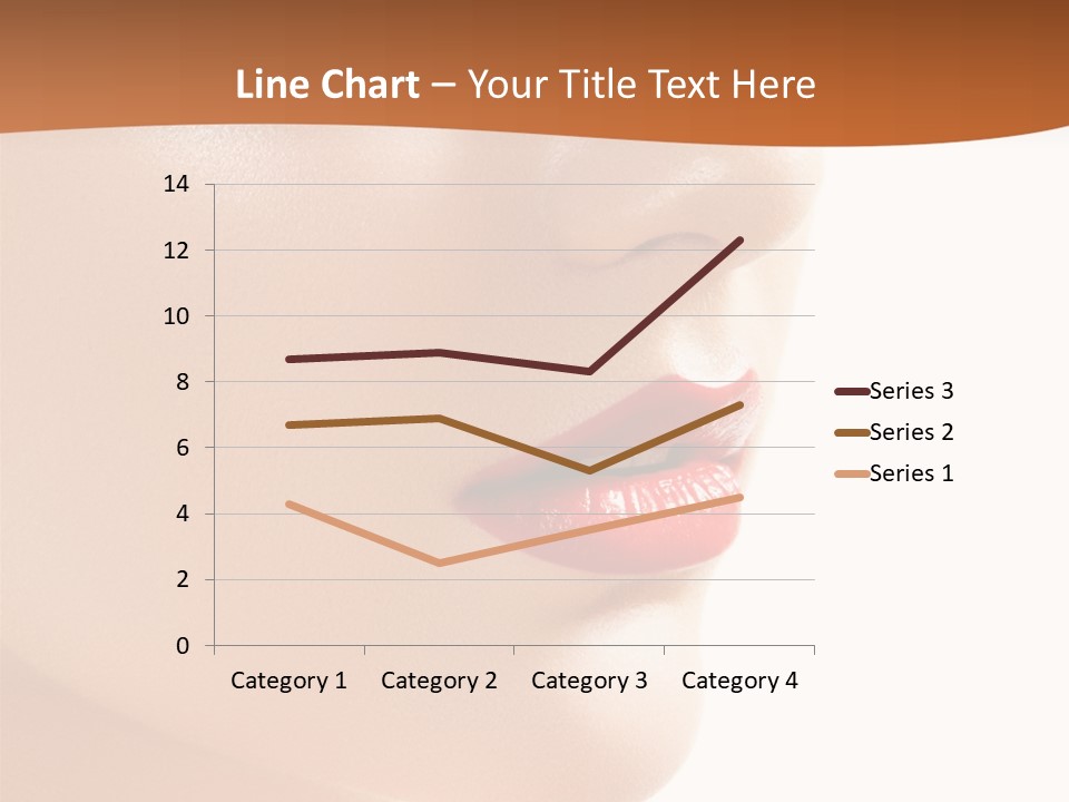 Purity White Closeup PowerPoint Template