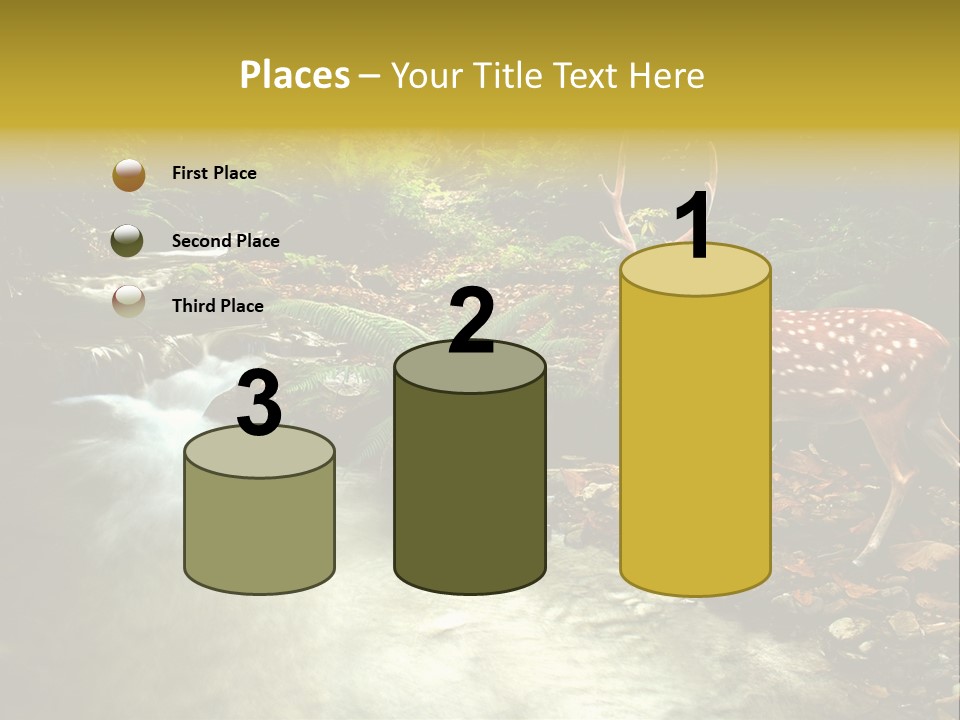 Water View Plant PowerPoint Template