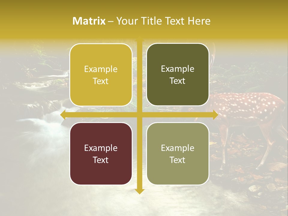 Water View Plant PowerPoint Template