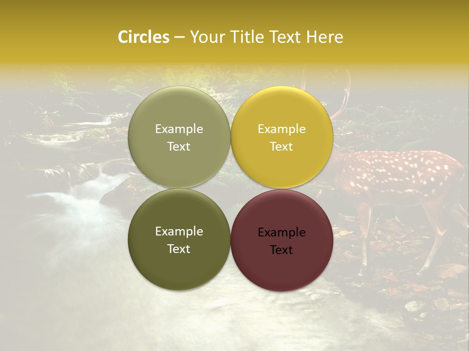 Water View Plant PowerPoint Template