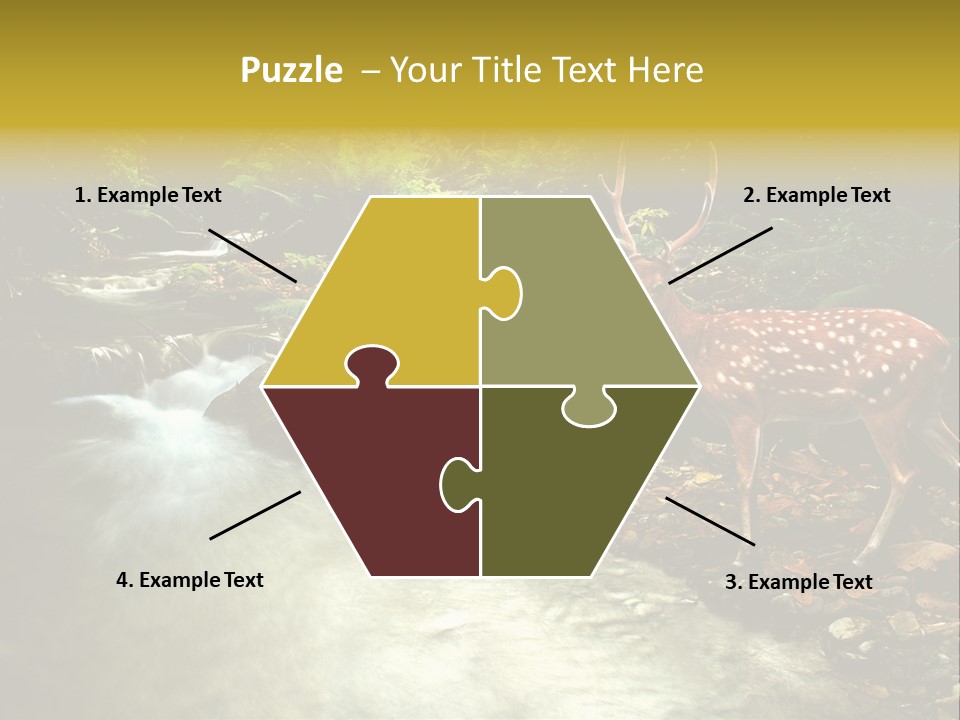 Water View Plant PowerPoint Template