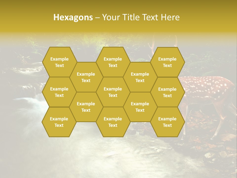 Water View Plant PowerPoint Template