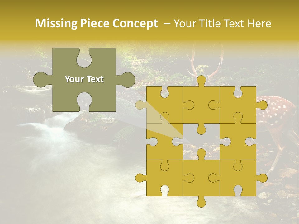 Water View Plant PowerPoint Template