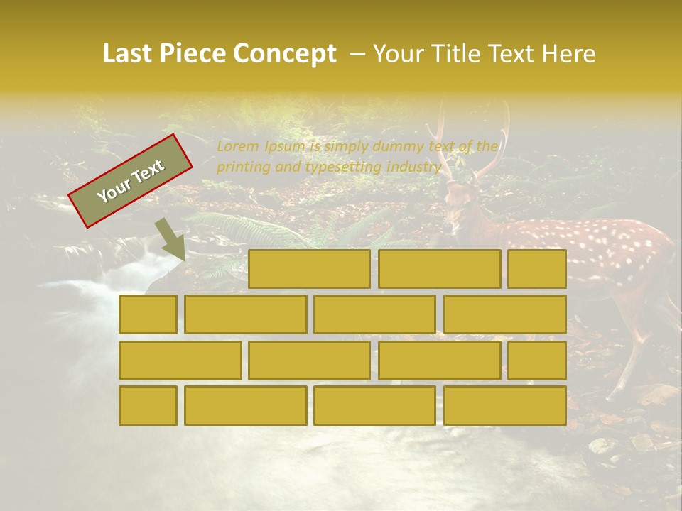 Water View Plant PowerPoint Template