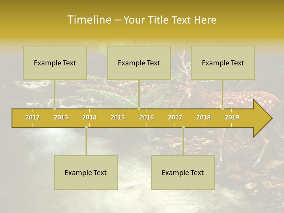 Water View Plant PowerPoint Template