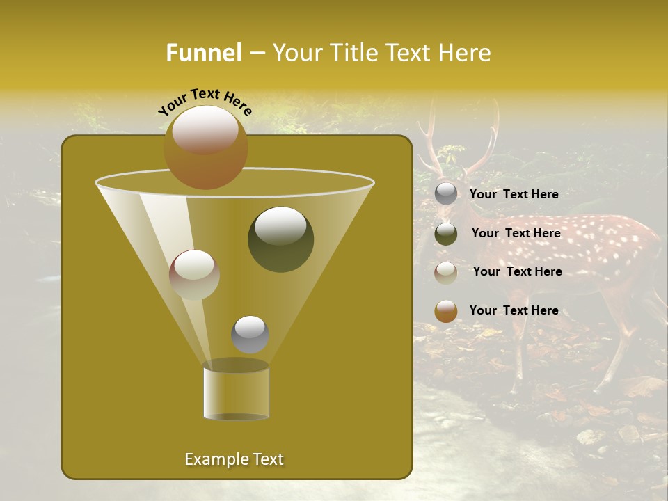 Water View Plant PowerPoint Template