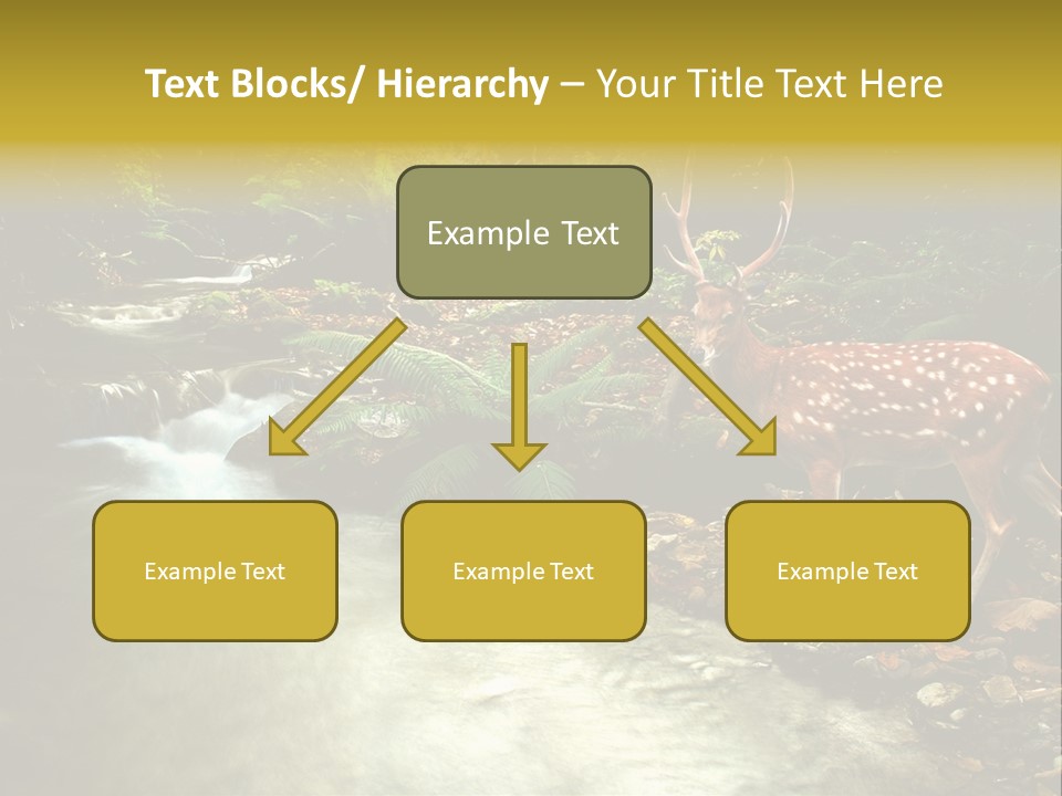 Water View Plant PowerPoint Template