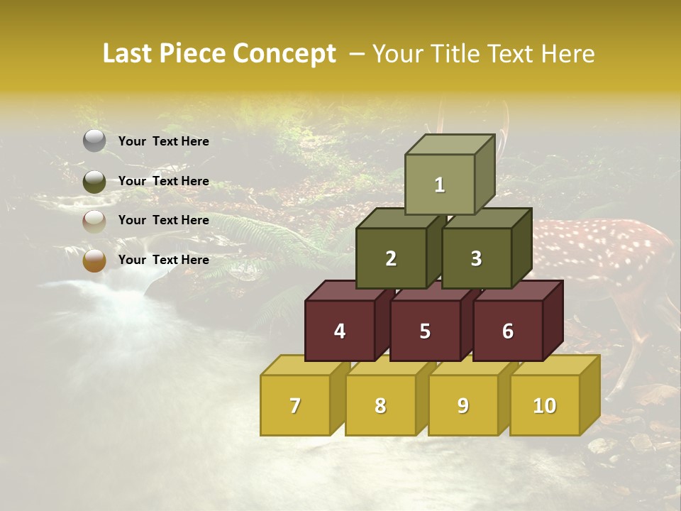 Water View Plant PowerPoint Template