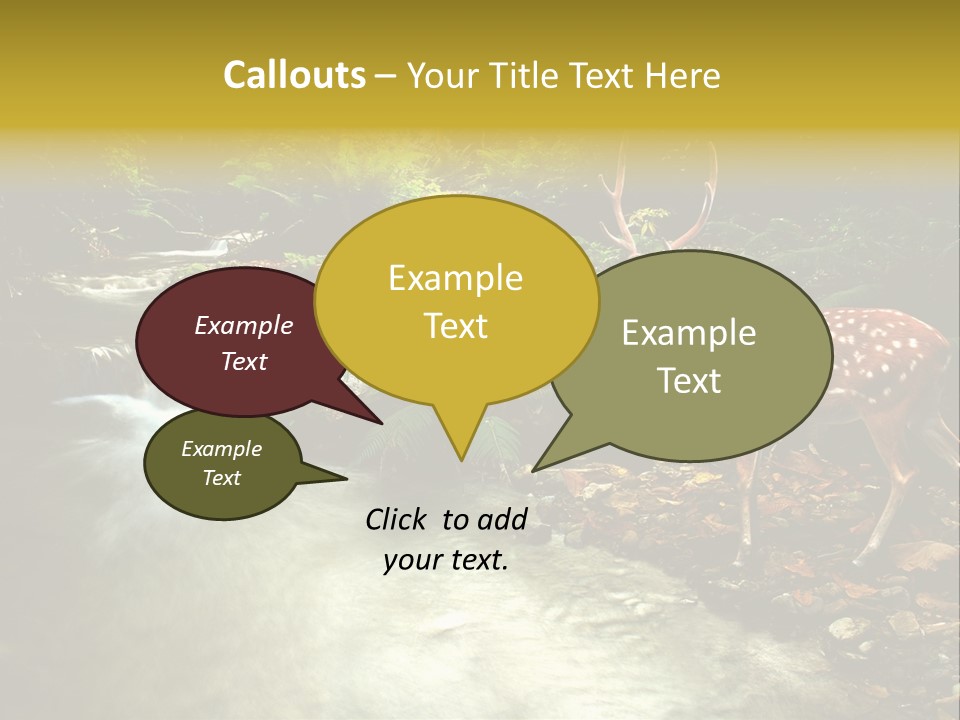 Water View Plant PowerPoint Template