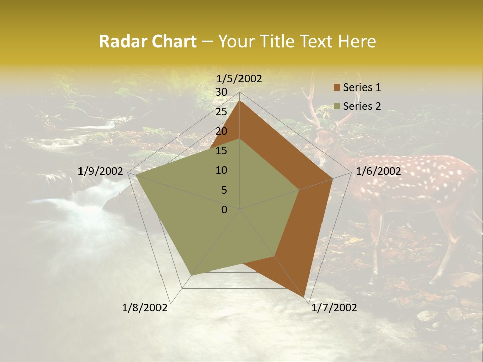 Water View Plant PowerPoint Template
