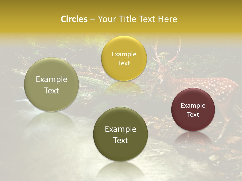 Water View Plant PowerPoint Template