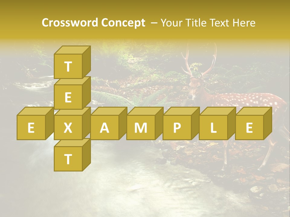 Water View Plant PowerPoint Template