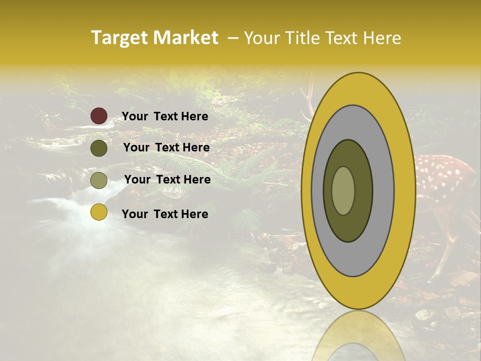 Water View Plant PowerPoint Template