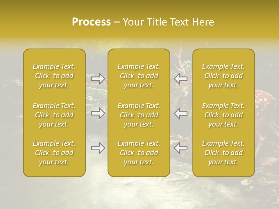 Water View Plant PowerPoint Template