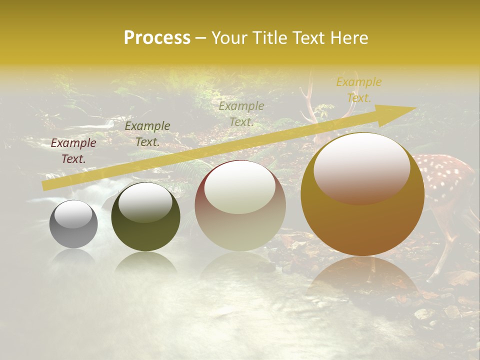 Water View Plant PowerPoint Template