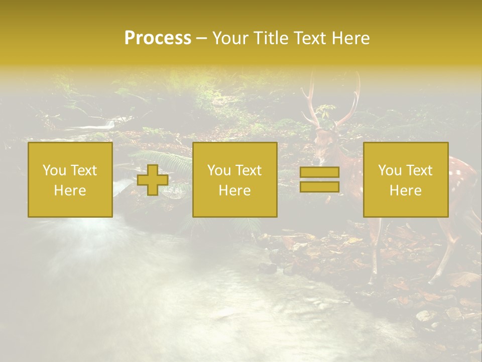 Water View Plant PowerPoint Template