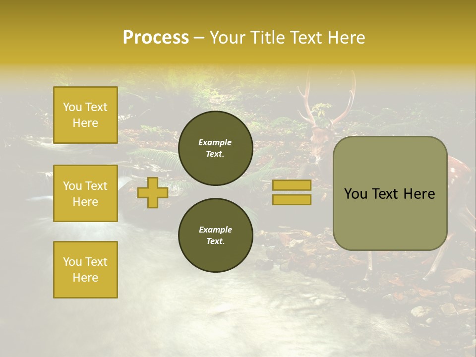 Water View Plant PowerPoint Template