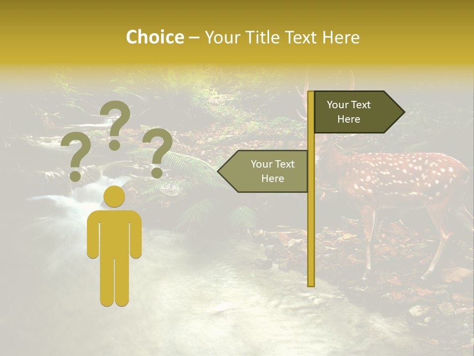 Water View Plant PowerPoint Template