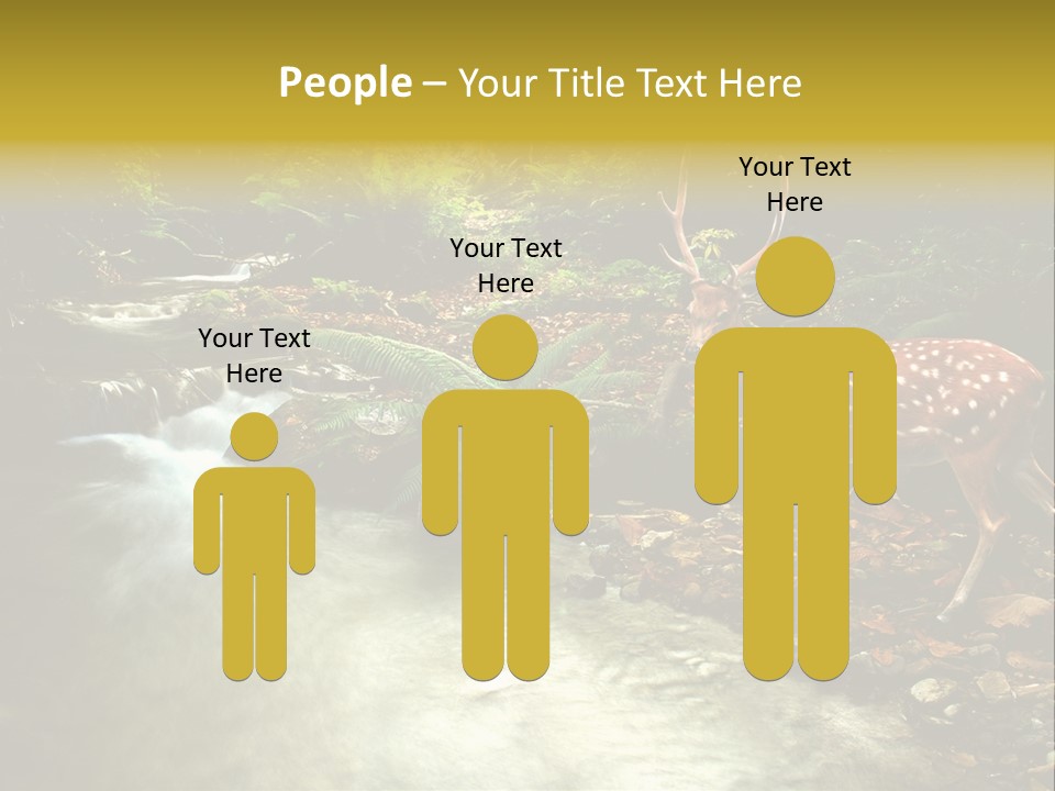 Water View Plant PowerPoint Template