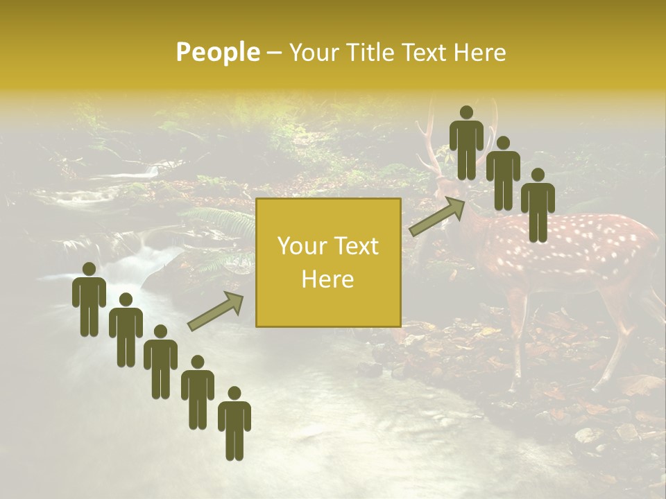 Water View Plant PowerPoint Template