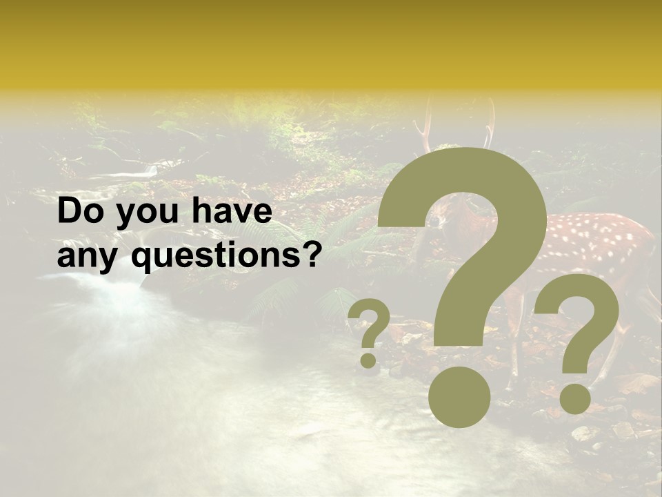 Water View Plant PowerPoint Template