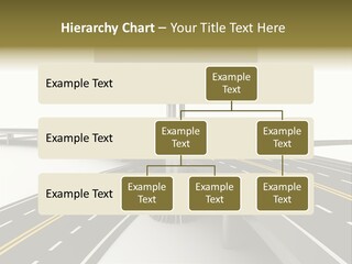 Highway Banner Speedway PowerPoint Template