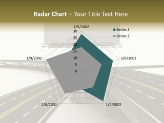 Highway Banner Speedway PowerPoint Template