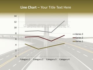 Highway Banner Speedway PowerPoint Template