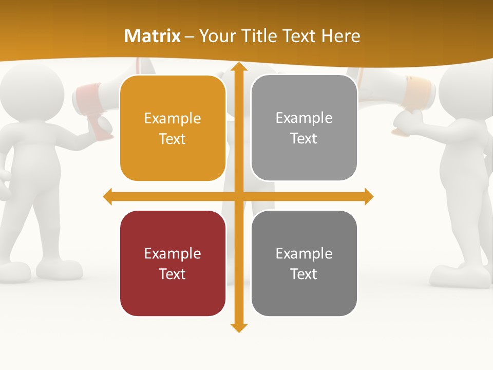 Say Idea Communicate PowerPoint Template