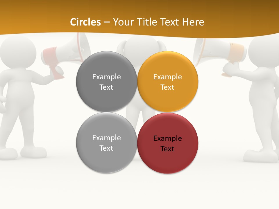 Say Idea Communicate PowerPoint Template