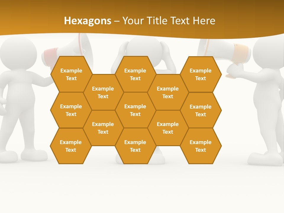 Say Idea Communicate PowerPoint Template