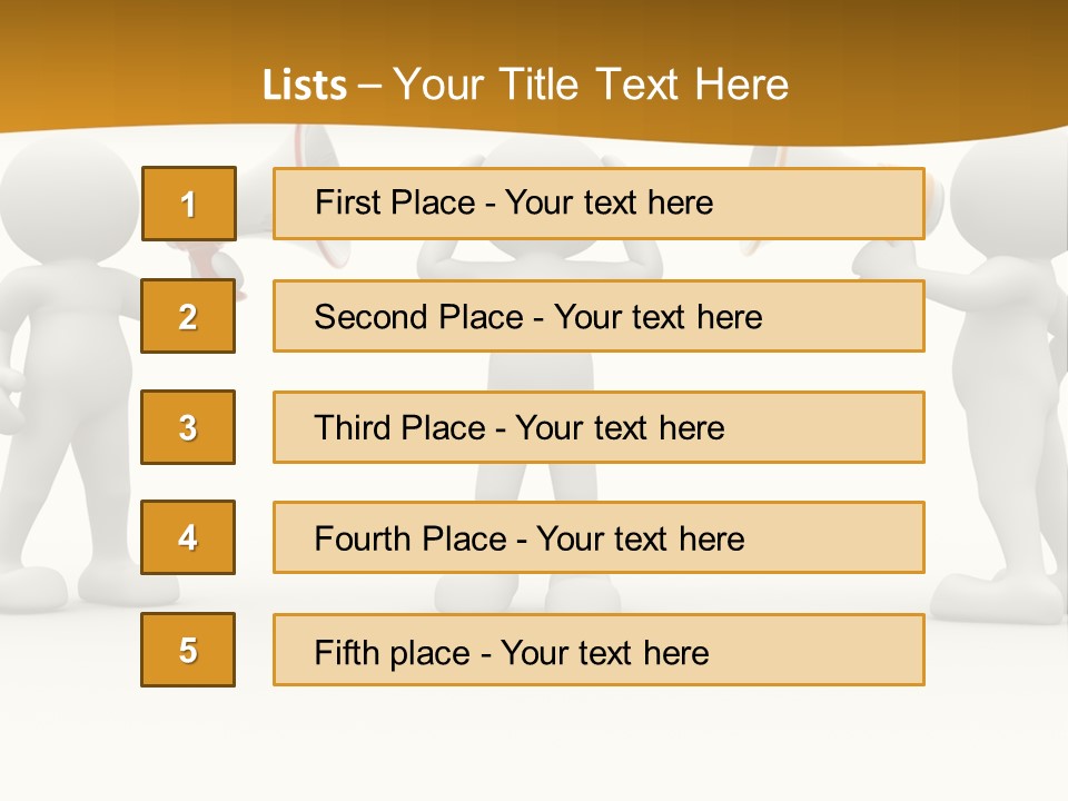 Say Idea Communicate PowerPoint Template
