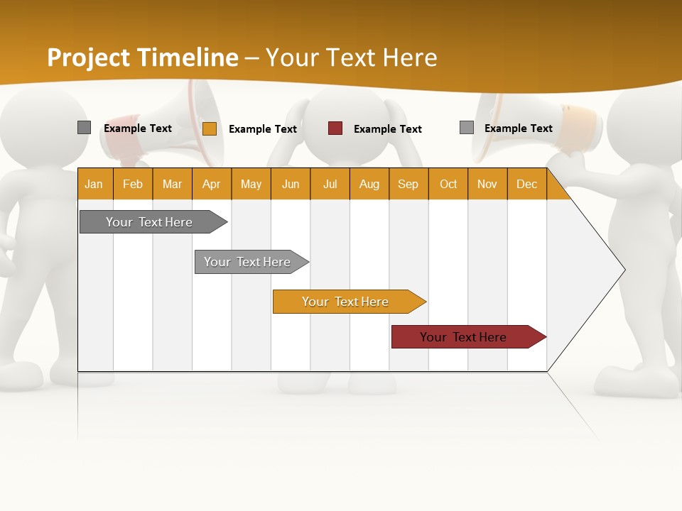 Say Idea Communicate PowerPoint Template
