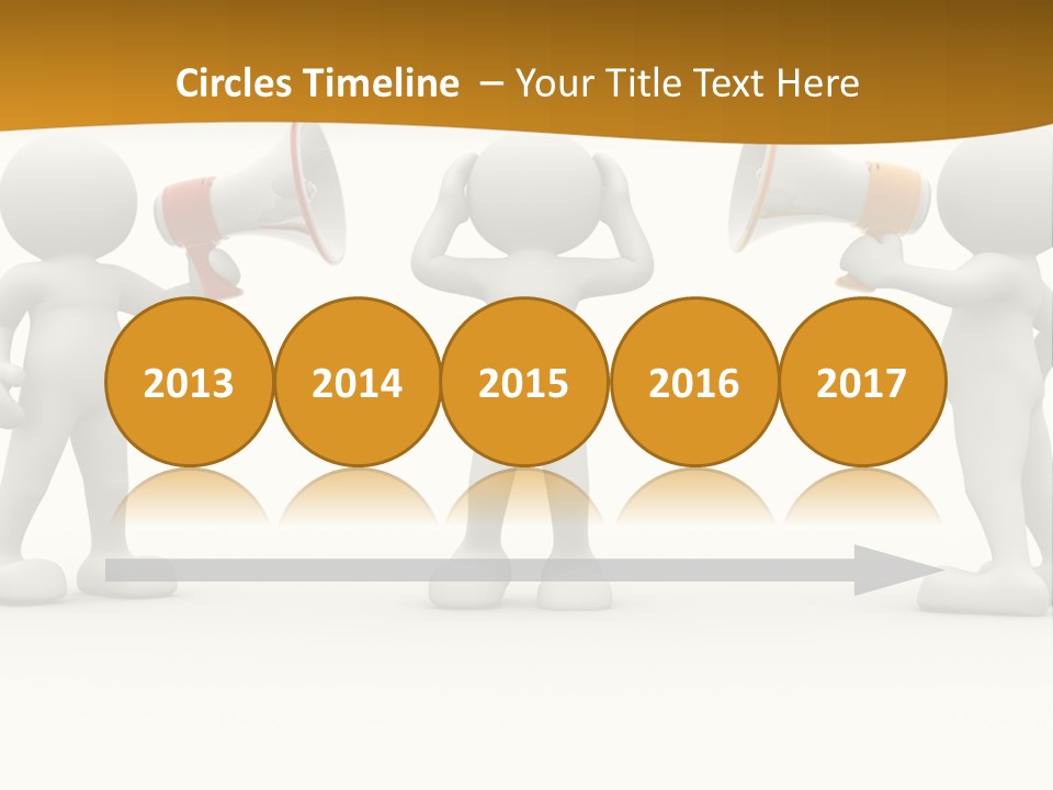 Say Idea Communicate PowerPoint Template