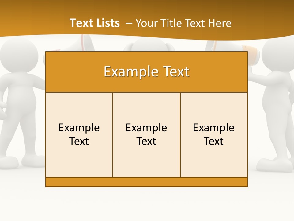 Say Idea Communicate PowerPoint Template