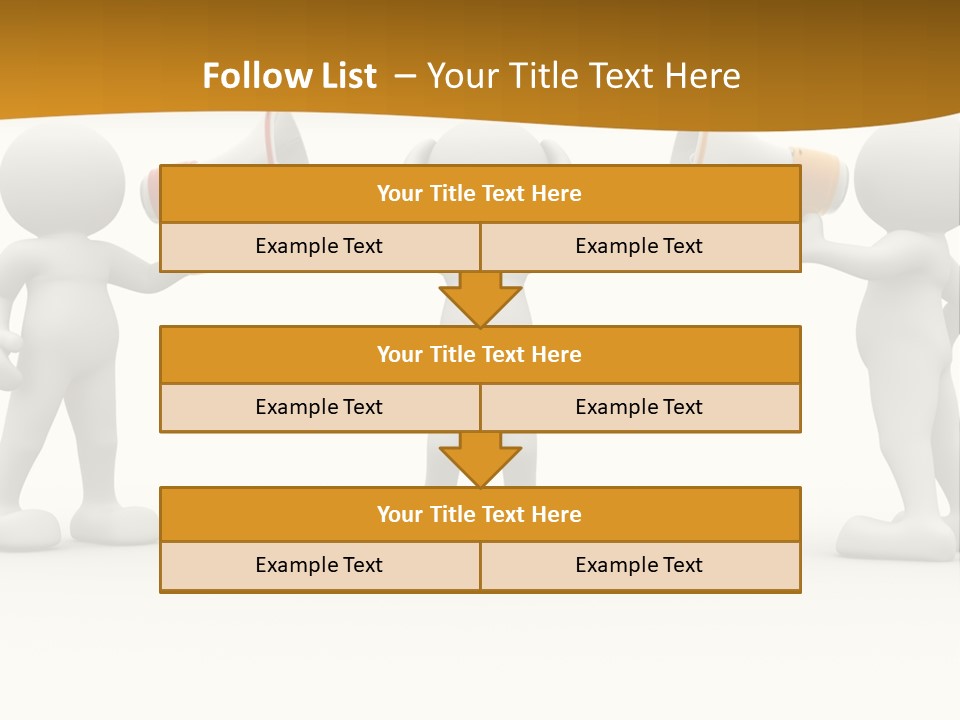 Say Idea Communicate PowerPoint Template