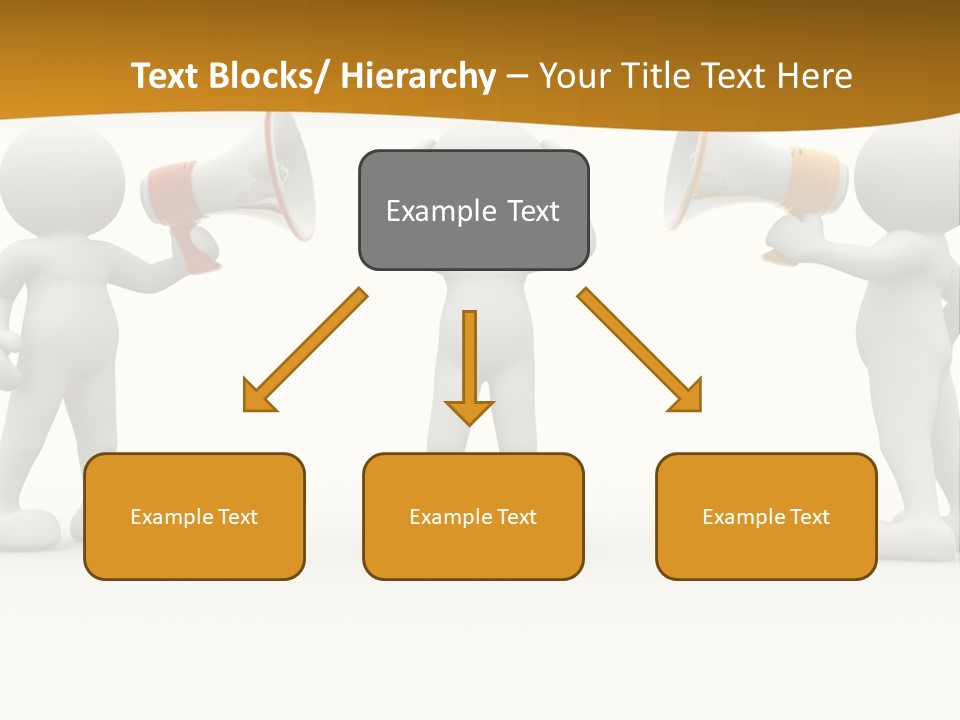 Say Idea Communicate PowerPoint Template