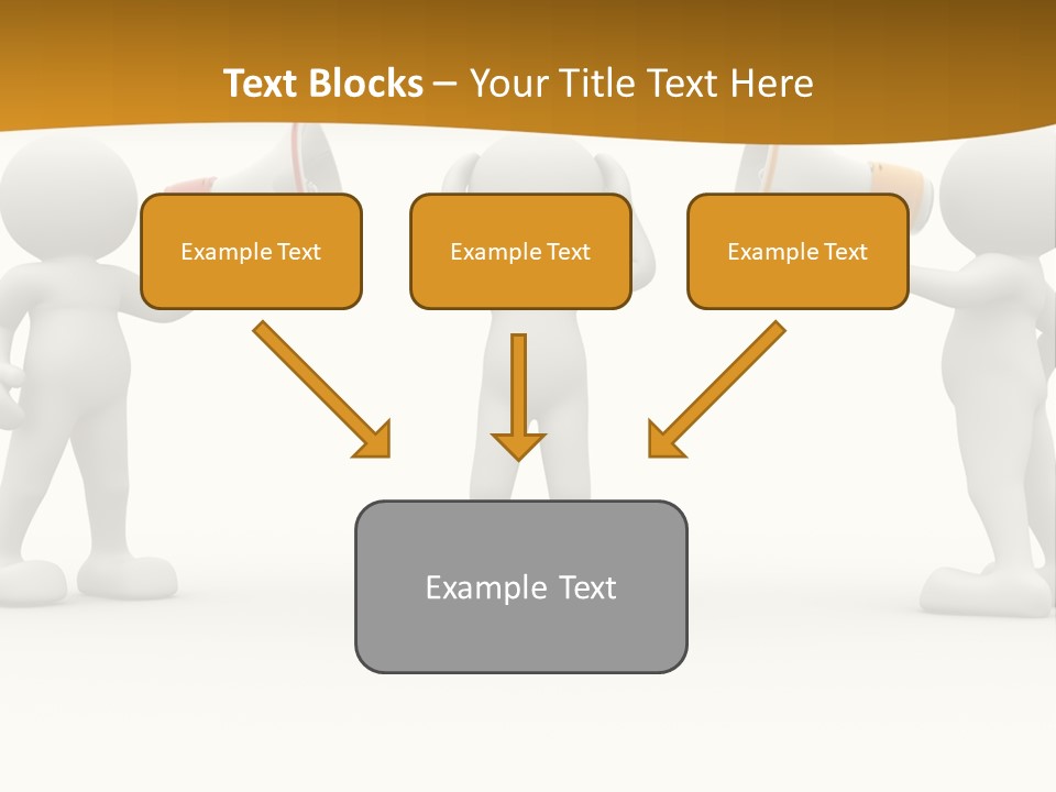 Say Idea Communicate PowerPoint Template