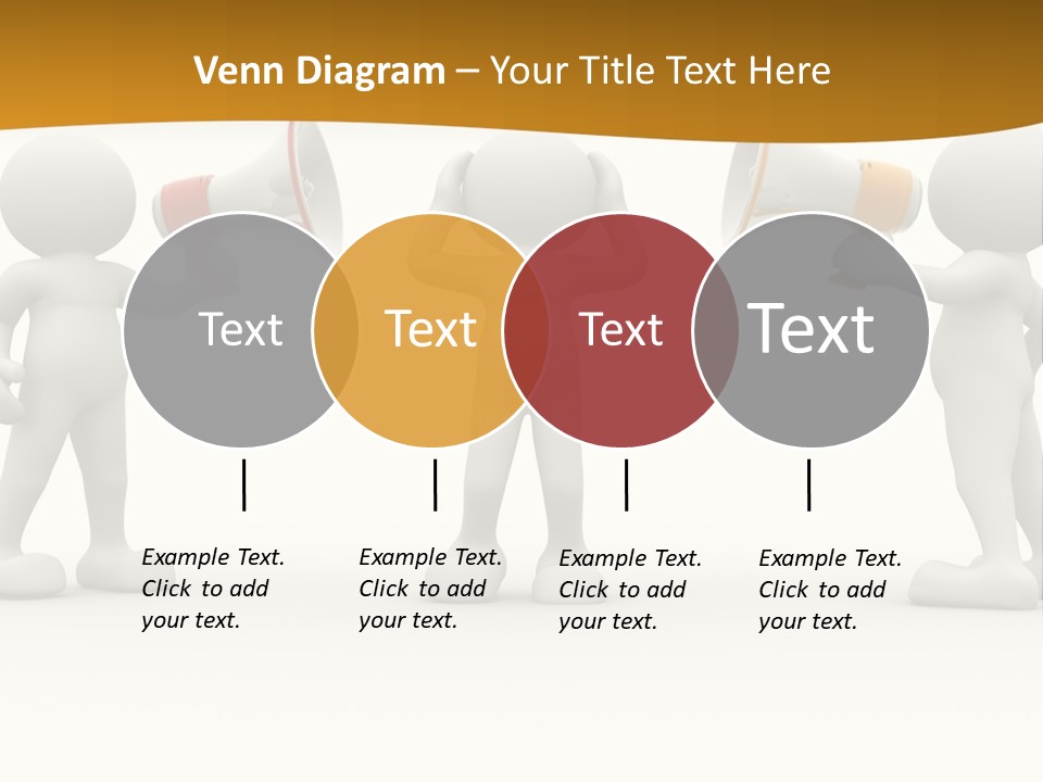 Say Idea Communicate PowerPoint Template