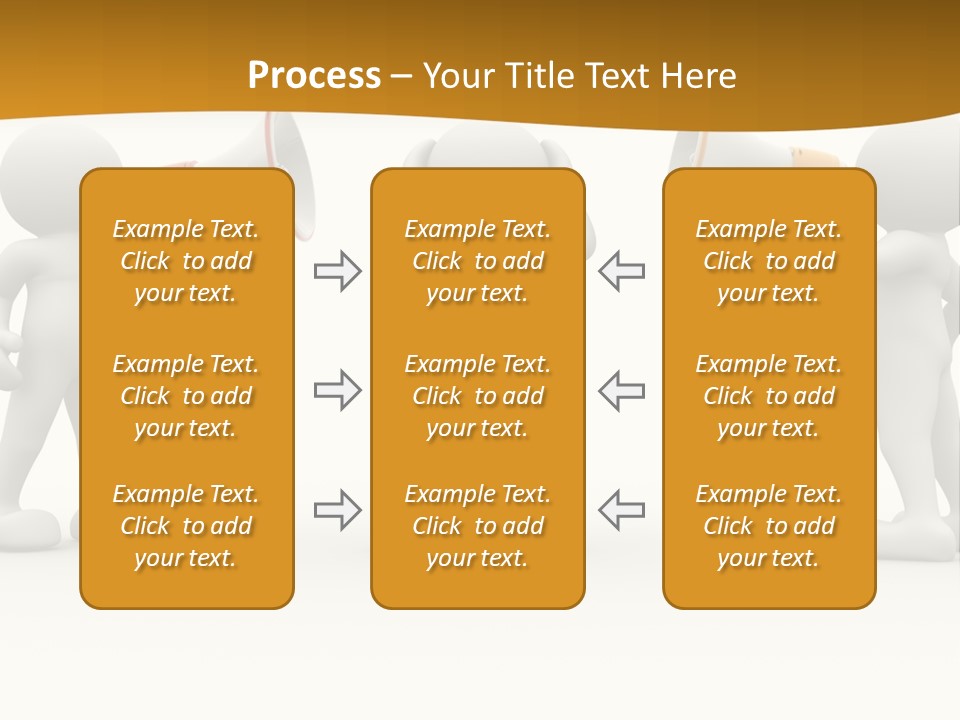 Say Idea Communicate PowerPoint Template