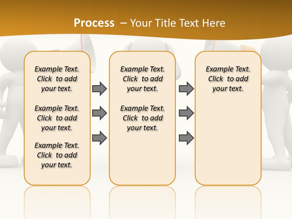 Say Idea Communicate PowerPoint Template