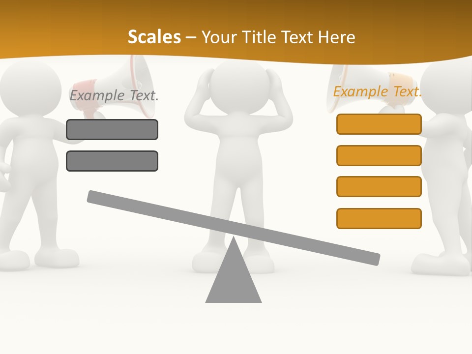 Say Idea Communicate PowerPoint Template