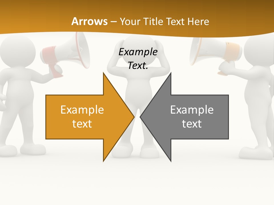 Say Idea Communicate PowerPoint Template