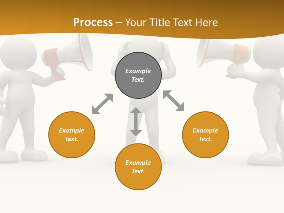 Say Idea Communicate PowerPoint Template