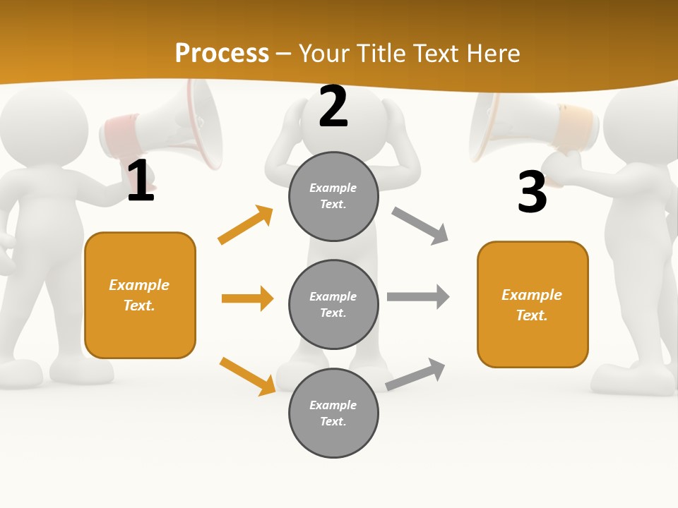 Say Idea Communicate PowerPoint Template