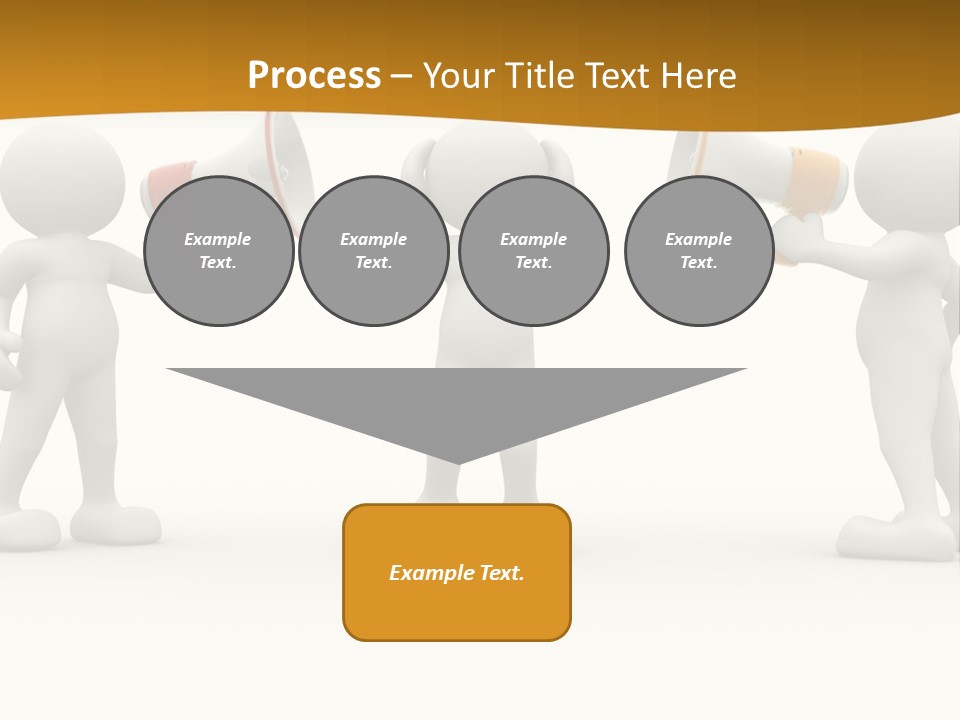 Say Idea Communicate PowerPoint Template