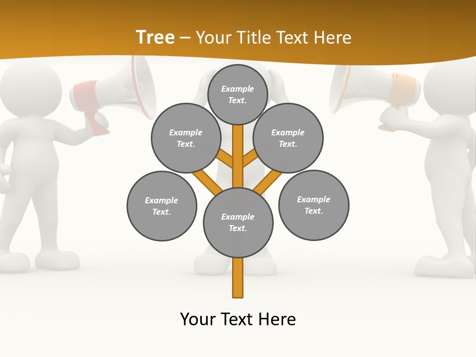 Say Idea Communicate PowerPoint Template