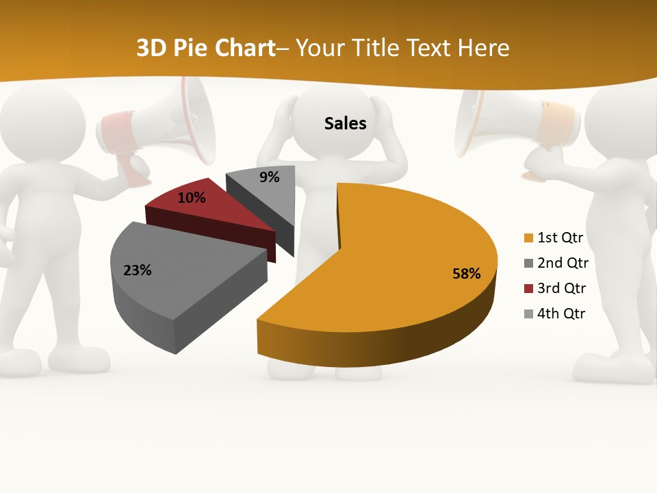 Say Idea Communicate PowerPoint Template